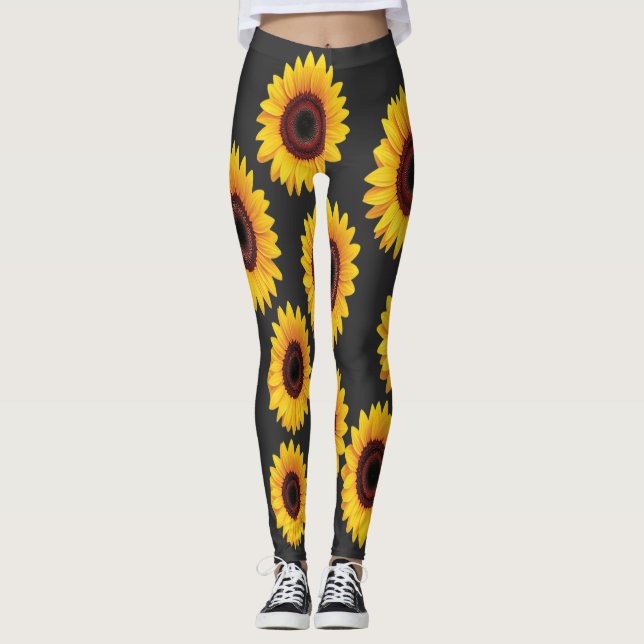 Solrosdesign Leggings (Framsida)