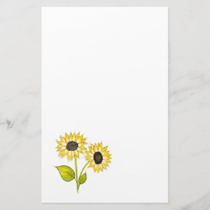 Solrosduett Brevpapper