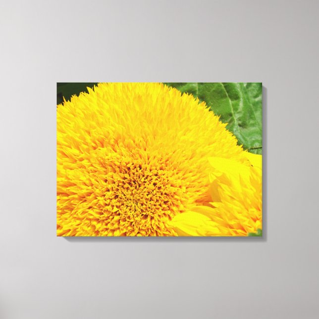 Solrosduk Konsttryck paneler Gula blommor Canvastryck (Framsida)