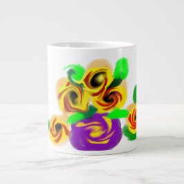 Solrosens glädje jumbo mugg