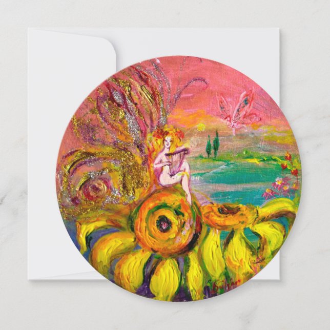 SOLROSFA fair yellow orange rosa glitter (Framsida)