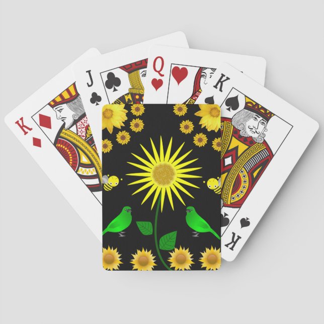Solrosfack Casinokort (Baksidan)