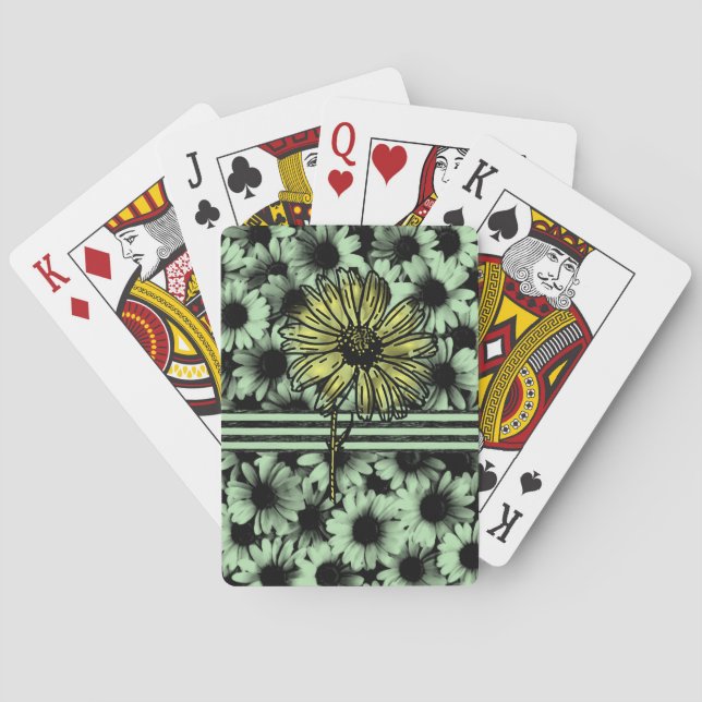 Solrosfack Spel Kort (Baksidan)