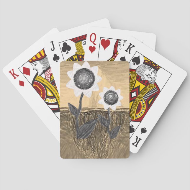 Solrosfack Spel Kort (Baksidan)