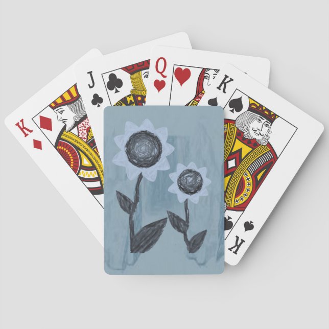 Solrosfack Spel Kort (Baksidan)