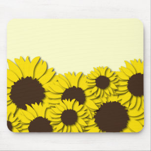 Solrosfält Mousepad Musmatta