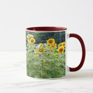 Solrosfält Mugg