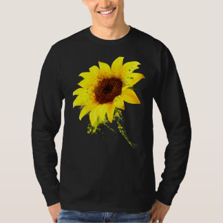 Solrosfärgad Blommigt Grafik - inspiration T Shirt