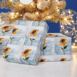 Solrosfärgsfärg, Mönster Presentpapper