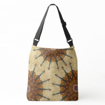 SolrosfiolKaleidoscope på guld- randar