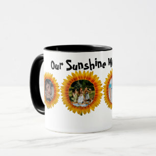 Solrosfoto/personlig Mugg
