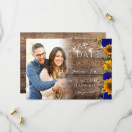 Solrosfoto Ro Land Rustic Photo Save Date Spara Datumet