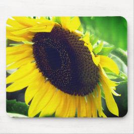 Solrosfoto som skrivs ut på en Mousepad Musmatta