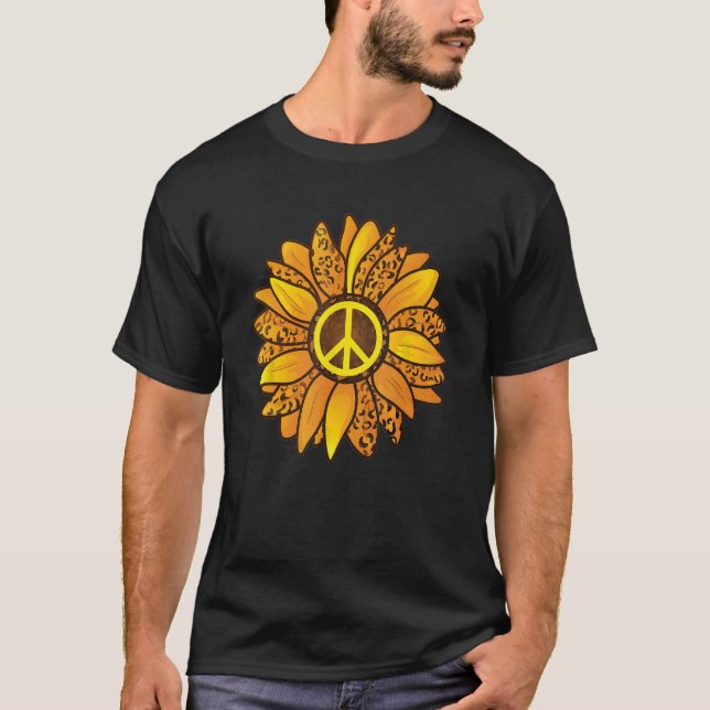 SolrosFredstecken T-Shirt Radiate Kärlek och Boho (Framsida)