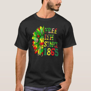 Solrosfritelfte friska Ish sedan 1865 afrikansk B T Shirt