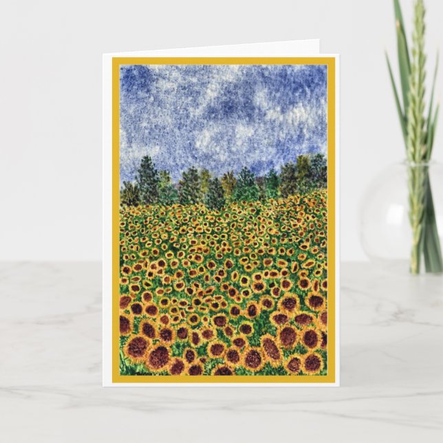 "Solrosgalax" kort (Framsida)