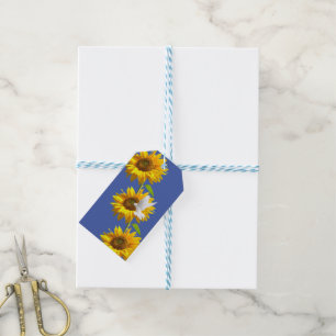 Solrosgåva Märkre Dove Blommigt Presentetikett