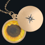 Solrosgåvor Berlockhalsband<br><div class="desc">Solros Charm Necklace. Om du vill lägga till text klickar du på Redigera i designen verktyg.</div>