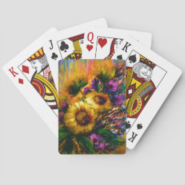 "Solrosglöd"  Casinokort