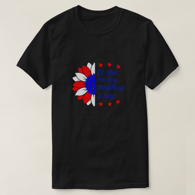 Solrosgrafik s for Womens Avslappnad Cotton Athle T Shirt (Design framsida)
