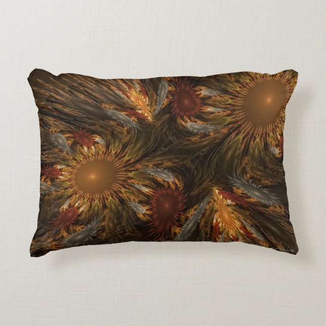 Solrosimpressioner Prydnadskudde (Framsidan)