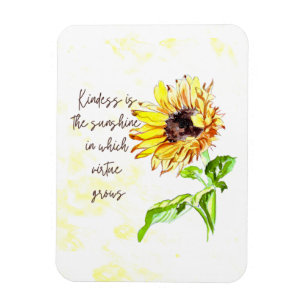 Solrosinspirationsmagnet Magnet