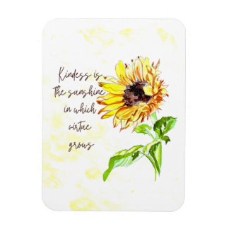 Solrosinspirationsmagnet Magnet