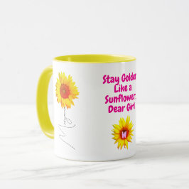 Solroskaffe Mugg Gift for Girls (Unik offert)