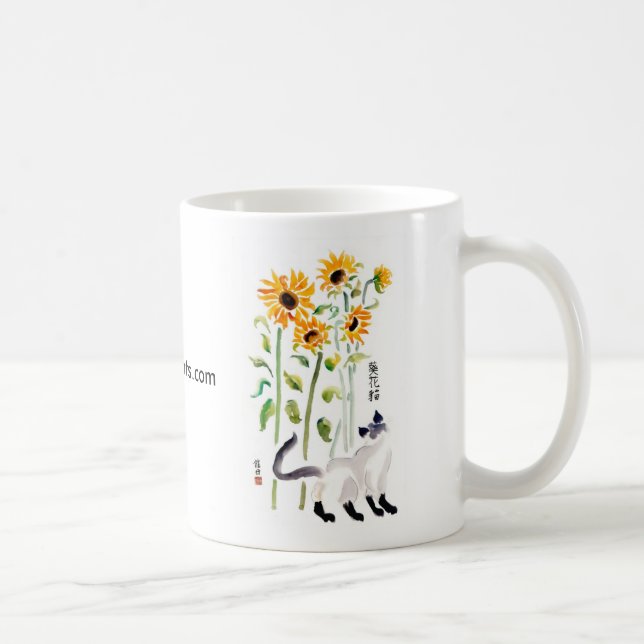 Solroskattmugg Kaffemugg (Höger)
