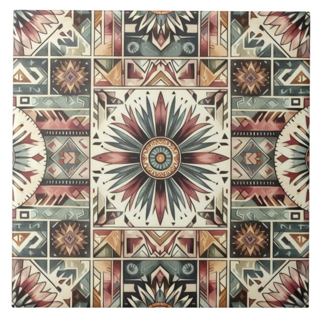 Solroskörd Kakelplatta (Framsidan)