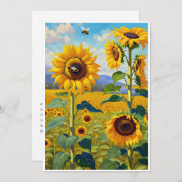 Solroskort A Chef Note Julkort