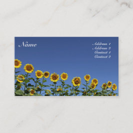 Solroskort Visitkort