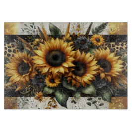 Solrosleopard Skriv ut skärskivor