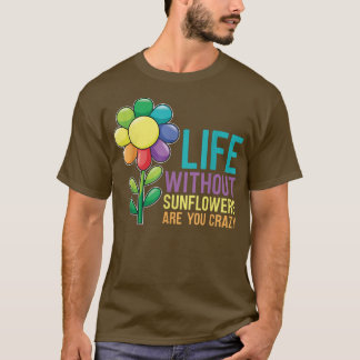 solrosliv utan solblommor t shirt