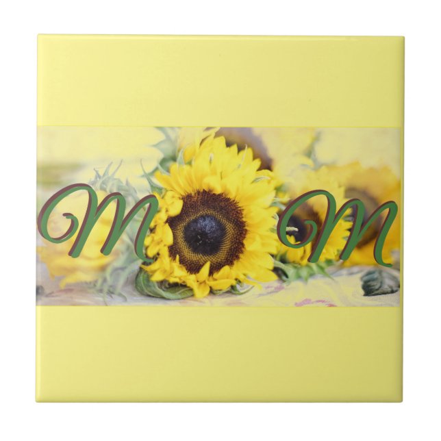 Solrosmamma Kakelplatta (Framsidan)