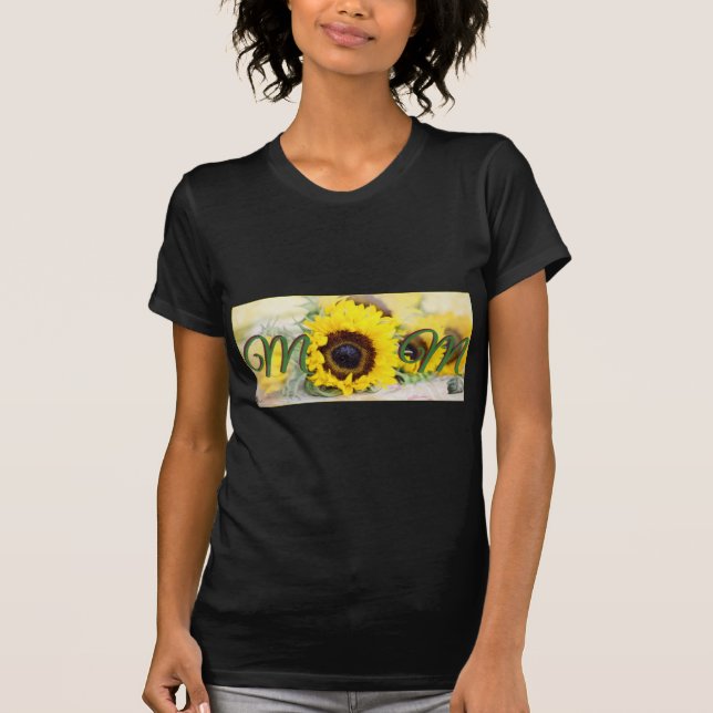 Solrosmamma T Shirt (Framsida)