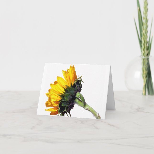 Solrosmeddelande Kort (Framsida)