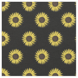solrosmönstertyg tyg