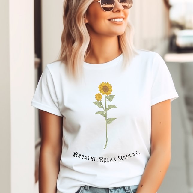 Solrosmotiv T Shirt (Skapare uppladdad)