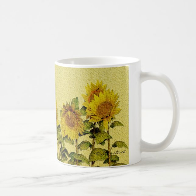 Solrosmugg Kaffemugg (Höger)