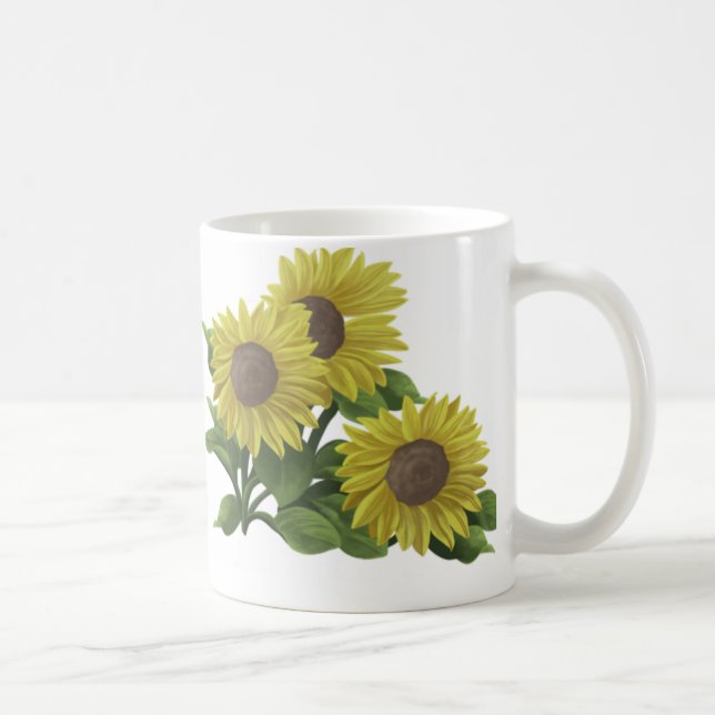 Solrosmugg Kaffemugg (Höger)