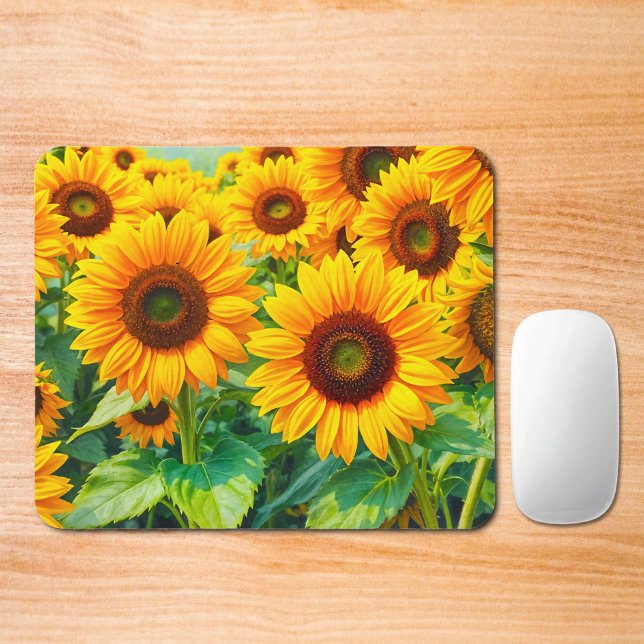 Solrosmusmatta Musmatta (Mouse pad with sunflowers)
