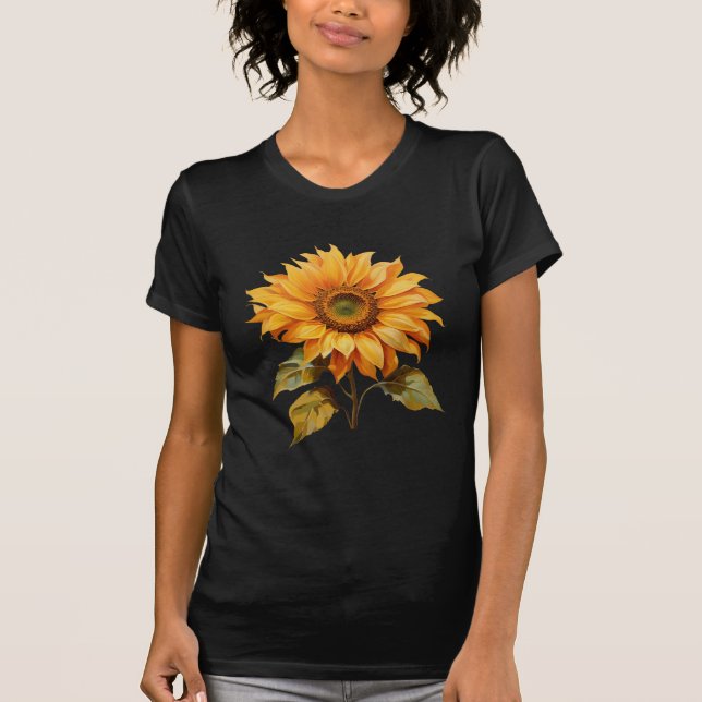 Solrosolengranat T Shirt (Framsida)