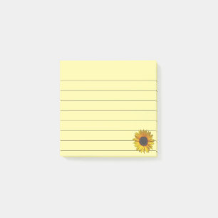 Solrosolja 3 x 3 post-it block