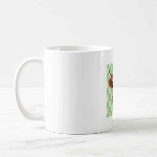 Solrosolja, Cute Highland Cow Kaffemugg (Vänster)
