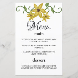 Solrosolja, Gult Blommigt Botaniska Hand plockade 