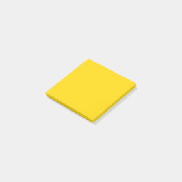 Solrosolja Gult Solid Färg Post-it Block