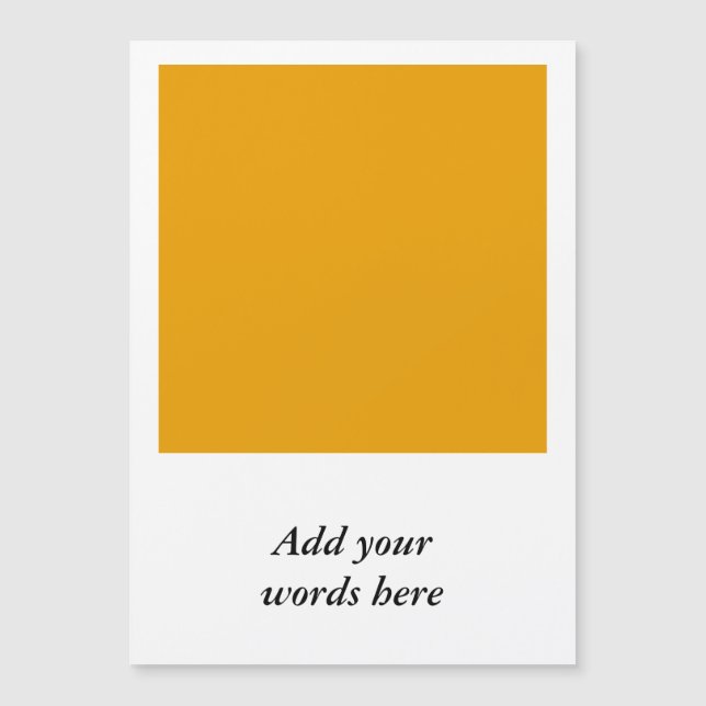 Solrosolja Orange Solid Färg (Framsida)