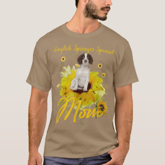 Solrosolja Springer Spain Mamma Hund älskare T Shirt