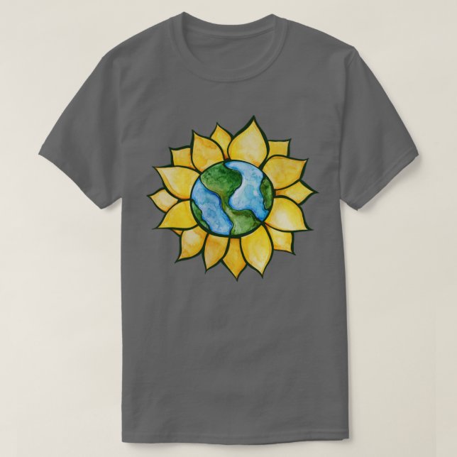 Solrosolja T Shirt (Design framsida)